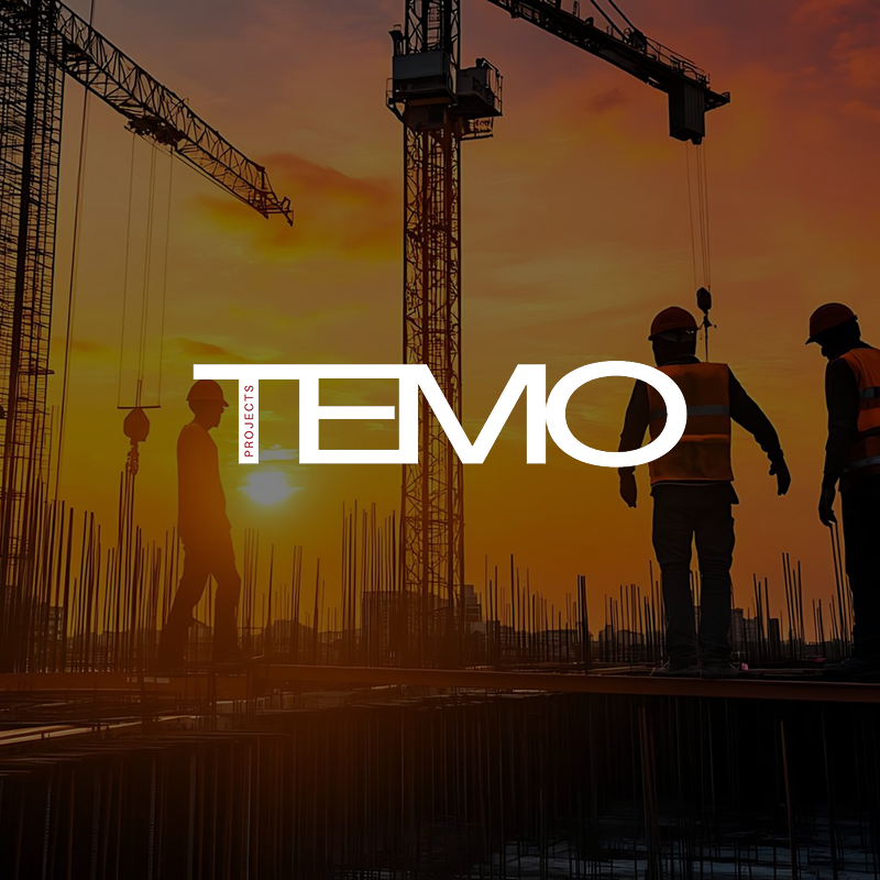 Сайт для строительной компании Temo