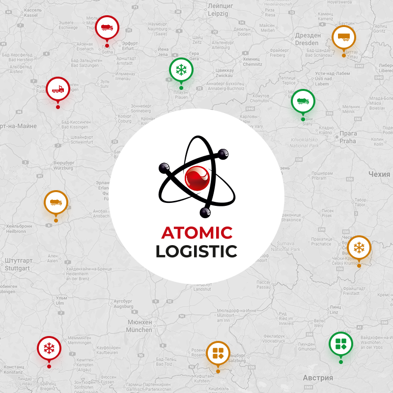 Платформа управления грузоперевозками для Atomic Logistic