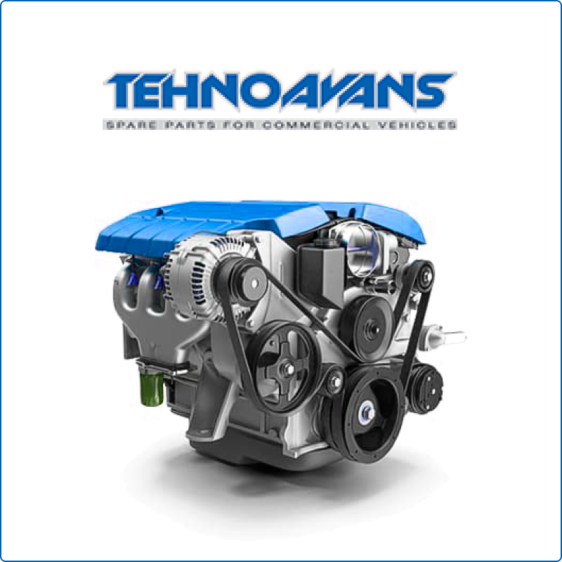Website for the spare parts Tehnovans
